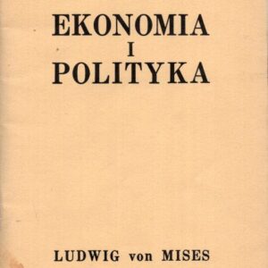 okładka książki EKONOMIA I POLITYKA