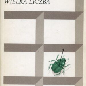 okładka książki SZymborskiej WIELKA LICZBA; proj. Andrzej Heidrich