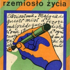 okładka książki RZEMIOSŁO ŻYCIA. DZIENNIK 1935-1950 proj. Andrzej Krajewski