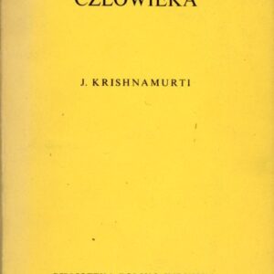 okładka książki PRZEMIANA CZŁOWIEKA Krishnamurtiego