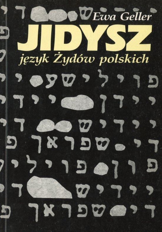 okładka książki JIDYSZ. JĘZYK ŻYDÓW POLSKICH