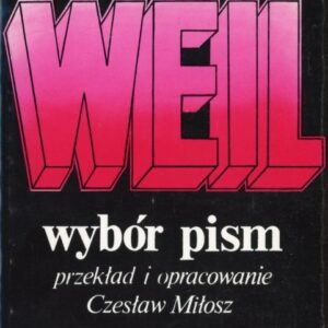 okładka książki WYBÓR PISM Simone Weil