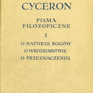 okładka książki PISMA FILOZOFICZNE Cycerona