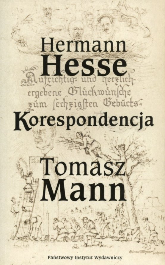 okładka książki KORESPONDENCJA Mann Hesse