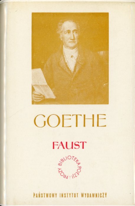 okładka książki FAUST Goethego