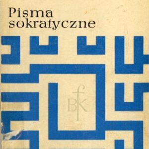 okładka książki PISMA SOKRATYCZNE Ksenofonta; BKF