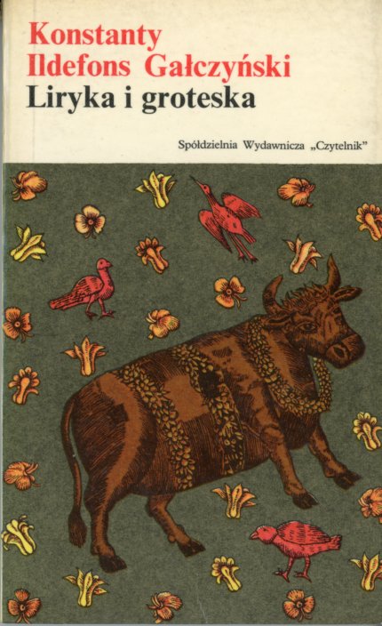 okładka książki LIRYKA I GROTESKA Gałczyńskiego