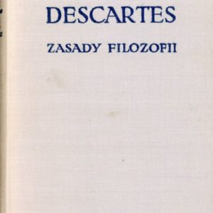 okładka książki ZASADY FILOZOFII Descartesa
