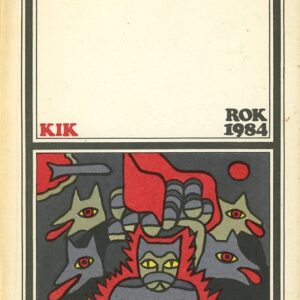 Okładka książki ROK 1984 Orwella; proj. Ihnatowicz