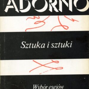 okładka książki SZTUKA I SZTUKI Adorno