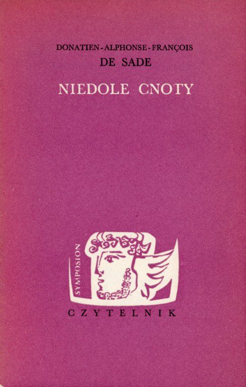 okładka książki NIEDOLE CNOTY; proj. Andrzej Heidrich