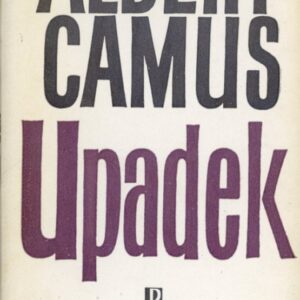 okładka książki Camusa UPADEK; proj. Rudnicki
