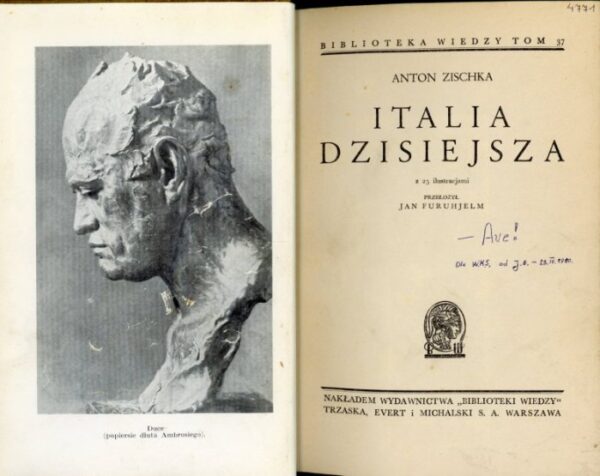 okładka książki ITALIA DISIEJSZA