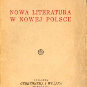 okładka książki NOWA LITERATURA W NOWEJ POLSCE