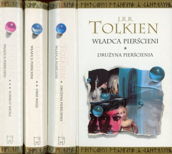 okładka książki WŁADCA PIERŚCIENI Tolkiena