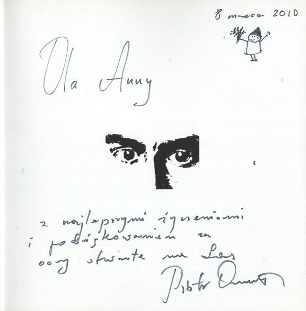 autograf Piotra Dumały