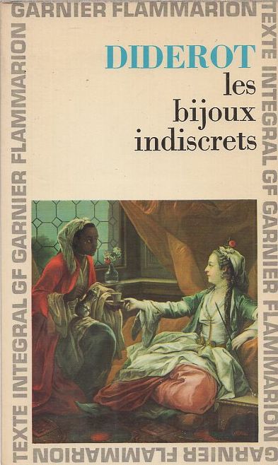 Okładka książki LES BIJOUX INDISCRETS [NIEDYSKRETNE KLEJNOTY] Diderota