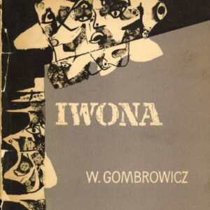 Okładka książki "IWONA KSIĘŻNICZKA BURGUNDA". Proj. Tadeusz Kantor
