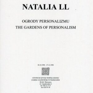 okładka katalogu NATALIA LL. OGRODY PERSONALIZMU