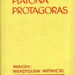 okładka książki PROTAGORAS