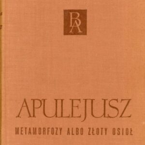 okładka książki METAMORFOZY Apulejusza