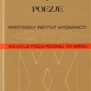 okładka książki POEZJE Baczyńskiego; proj. Heidrich
