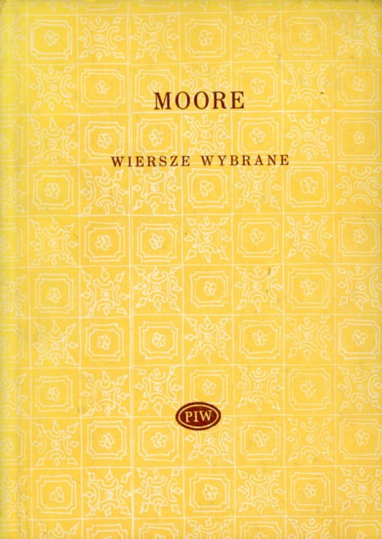 okładka książki WIERSZE WYBRANE Moore