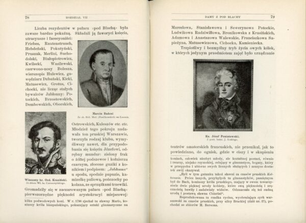 strona z książki BOURBONI NA WYGNANIU W MITAWIE I WARSZAWIE. SZKIC HISTORYCZNY
