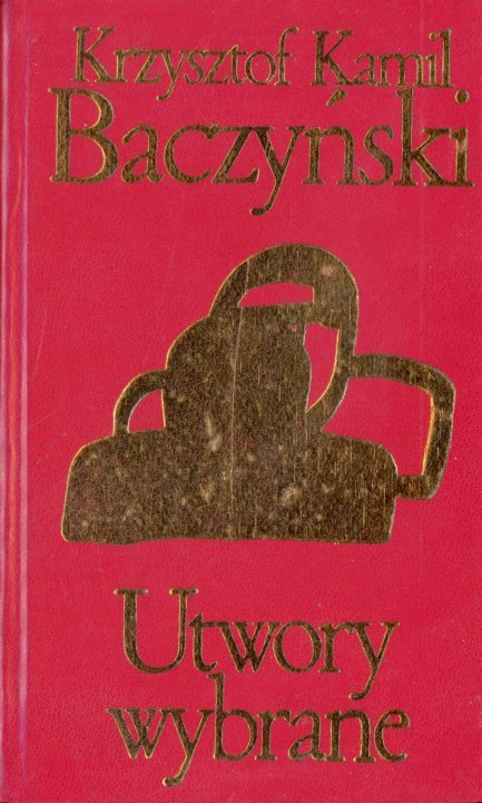 okładka książki UTWORY WYBRANE Baczyńskiego