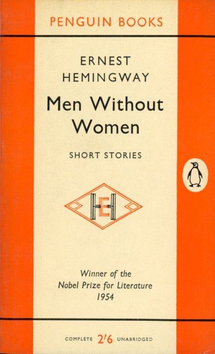 okładka książki Ernesta Hemingwaya pt MEN WITHOUT WOMEN