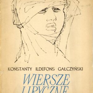 okładka książki WIERSZE LIRYCZNE Gałczyńskiego; proj. Jan Lenica