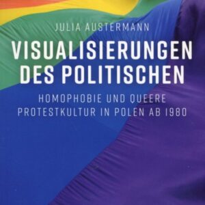 okładka książki VISUALISIERUNGEN DES POLITISCHEN. HOMOPHOBIE UND QUEERE PROTESTKULTUR IN POLEN AB 1980