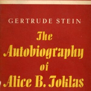 okładka książki THE AUTOBIOGRAPHY OF ALICE B. TOKLAS [AUTOBIOGRAFIA ALICJI B. TOKLAS]