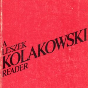 okładka A LESZEK KOLAKOWSKI READER