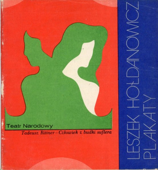 okładka katalogu wystawy "Leszek Hołdanowicz. Plakaty" 1989