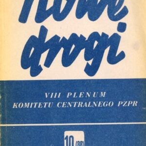 okładka miesięcznika NOWE DROGI (88) 10/1956 VIII PLENUM KC PZPR