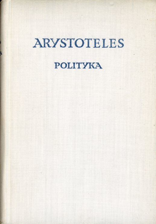 okładka książki POLITYKA Arystotelesa (BKF)