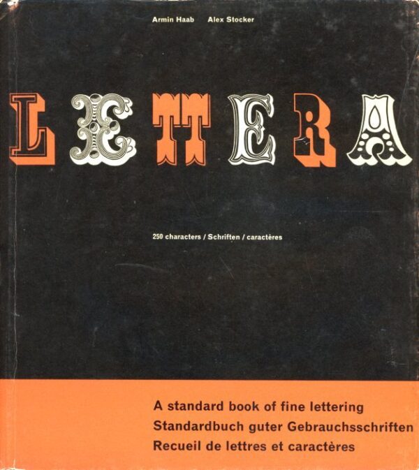 okładka książki LETTERA. A STANDARD BOOK OF FINE LETTERING