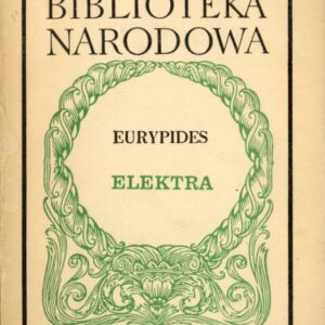 okładka książki ELEKTRA Eurypidesa