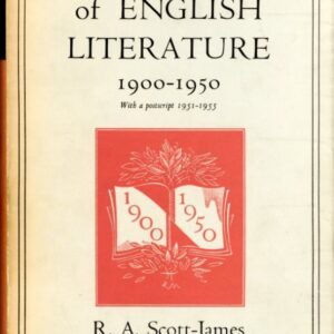okładka książki FIFTY YEARS OF ENGLISH LITERATURE 1900-1950
