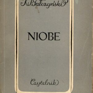 okładka książki Gałczyńskiego NIOBE (1951)