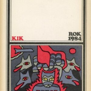 okładka książki ROK 1984; proj. Ihnatowicz