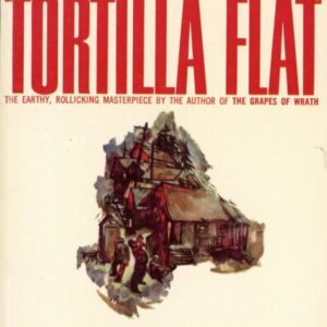 okładka książki Johna Steinbecka pt. "Tortilla Flat" w angielskim oryginale.