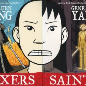 okładka komiksu "BOXERS & SAINTS" autorstwa amerykańskiego rysownika Gene Luen Yang